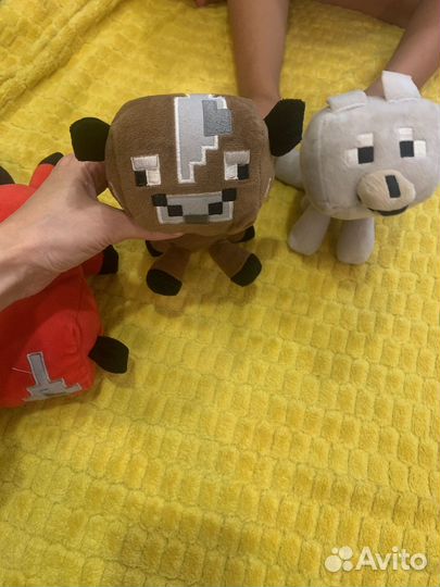 Мягкие игрушки майнкрафт