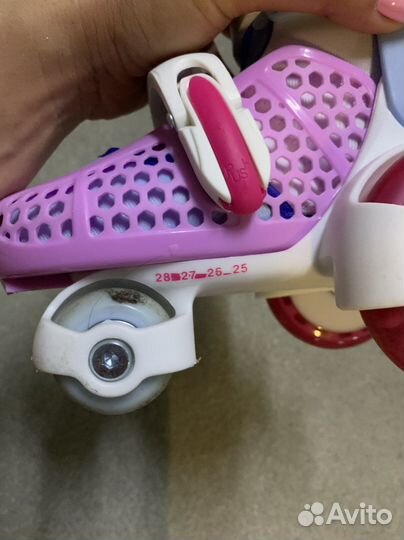 Ролики раздвижные Reaction 25-28