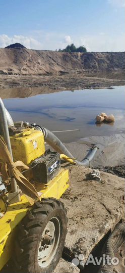 Аренда мотопомпы,откачка воды, насос Varisco