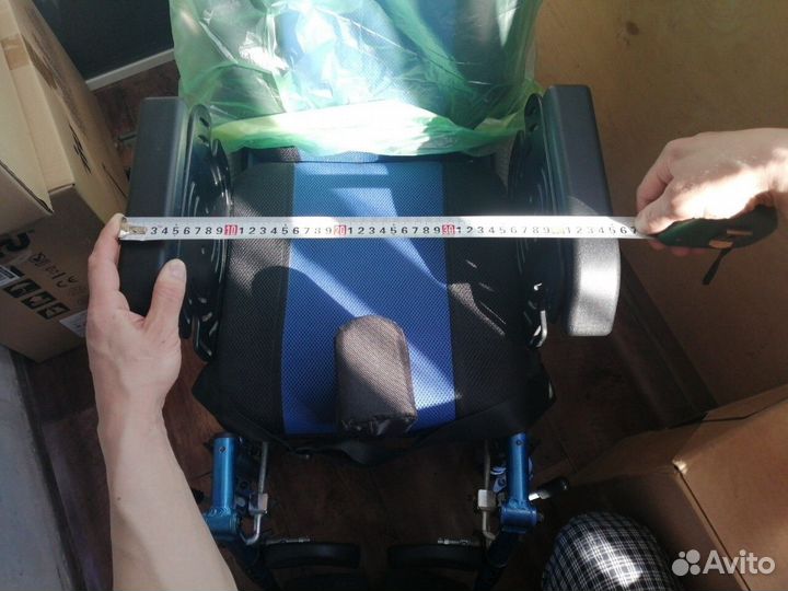 Инвалидная коляска складная бу