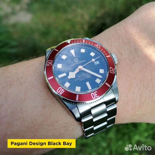 Мужские часы Reef Tiger. Seiko NH35