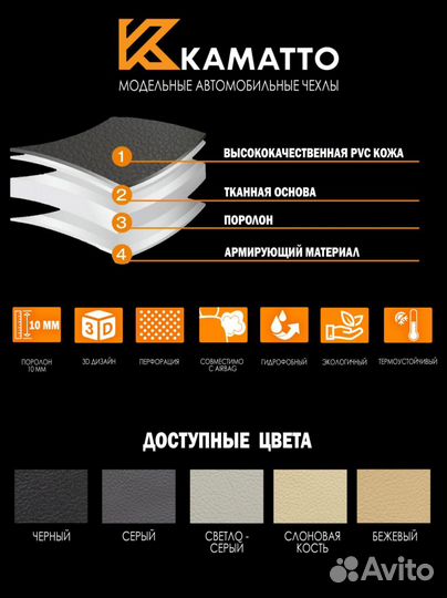 Чехлы Kamatto Alpha Toyota Prius 30 2009-2015