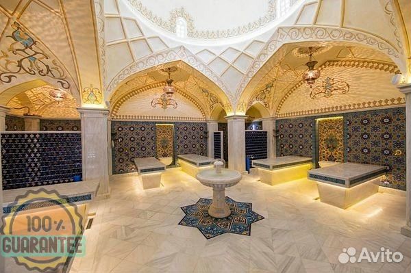 Чертеж лежака для хамама