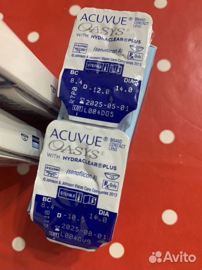Линзы контактные acuvue oasys двухнедельные