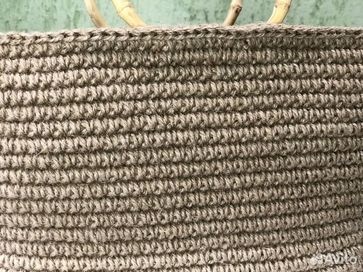 Сумка женская из джута