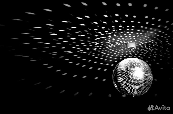 Зеркальный шар. Комплект для дискотеки