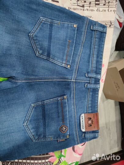 Джинсы на мальчика, утеплённые