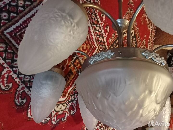 Люстра антикварная Сталинский ампир