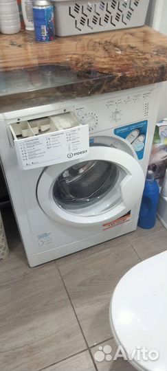 Стиральная машина бу indesit 5 кг