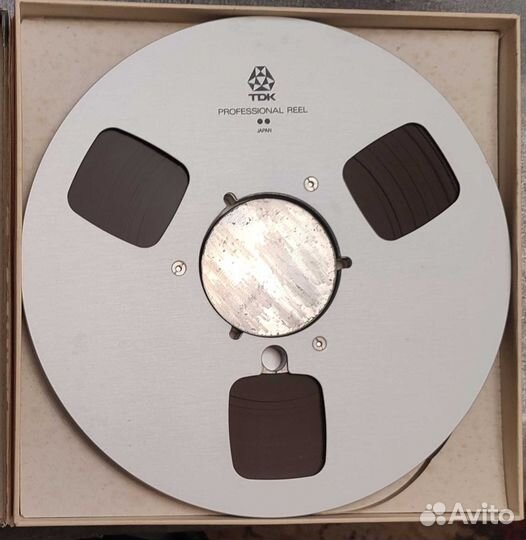 Катушка магнитофонная бобина №27 TDK алюминиевая