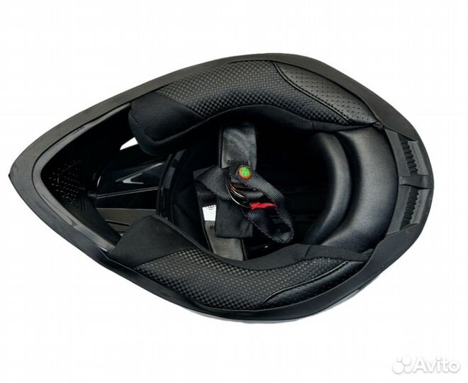 Шлем кроссовый детский Bilt Evo черный синий L