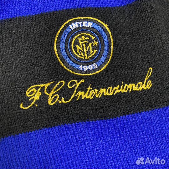 Inter Milan Шарф Сделан в Италии Оригинальный