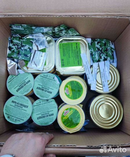 Рпмк, сухой паёк на 6 суток (9,3 кг)