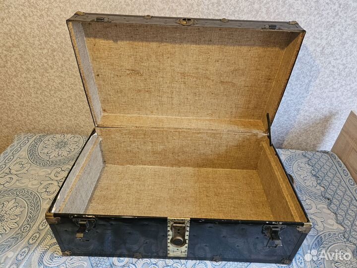 Сундук Excelsior U.S.A. дорожный старинный