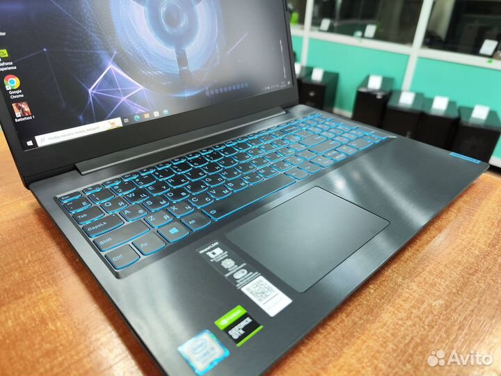 Игровой ноут Lenovo Core i5-9300/ 4Gb видеокарта
