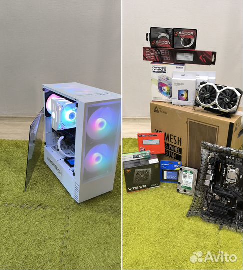 Игровой пк i5 /16Gb DDR4/M2/SSD/HDD/GTX1660 super