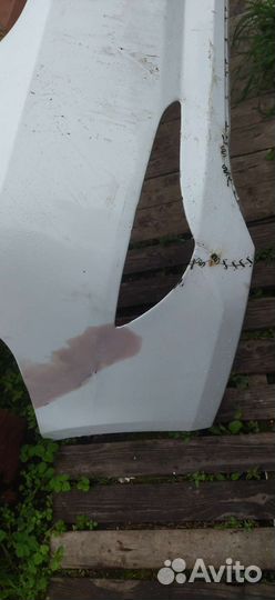 Бампер задний Hyundai Solaris седан рестайлинг