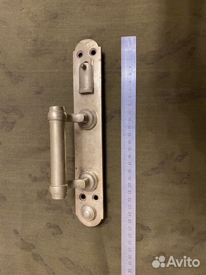 Дверные ручки старинные, бронза