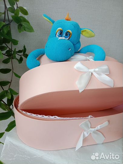 Подарочная коробка люлька на выписку