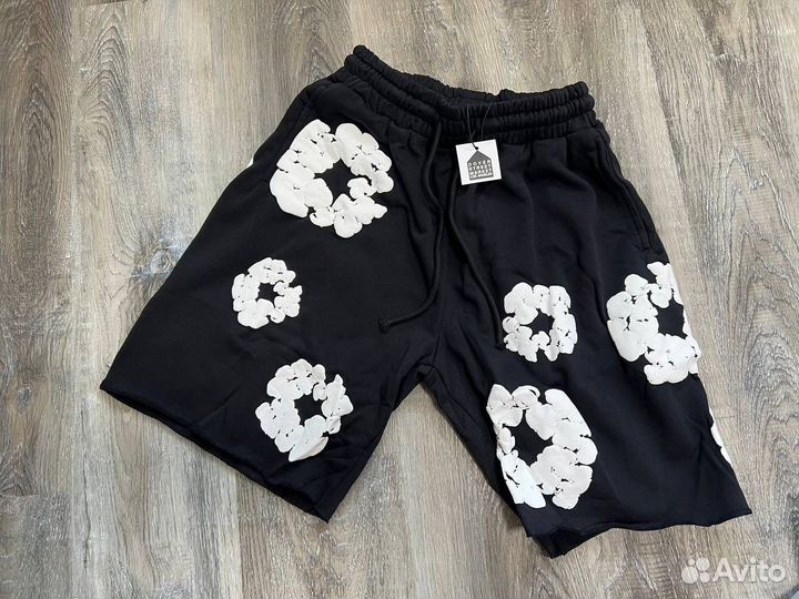 Шорты Denim Tears Черные