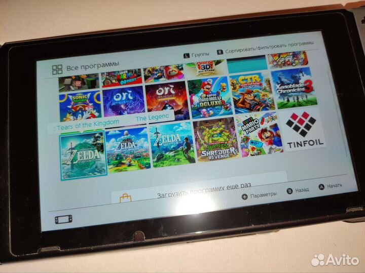 Switch V.2, прошитая, 290gb., 3000+ игр, гарант