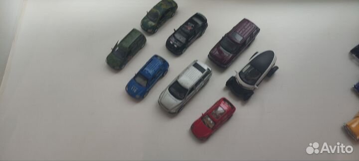 Машинки металлические пакетом