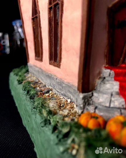 Домик светильник хэллоуин