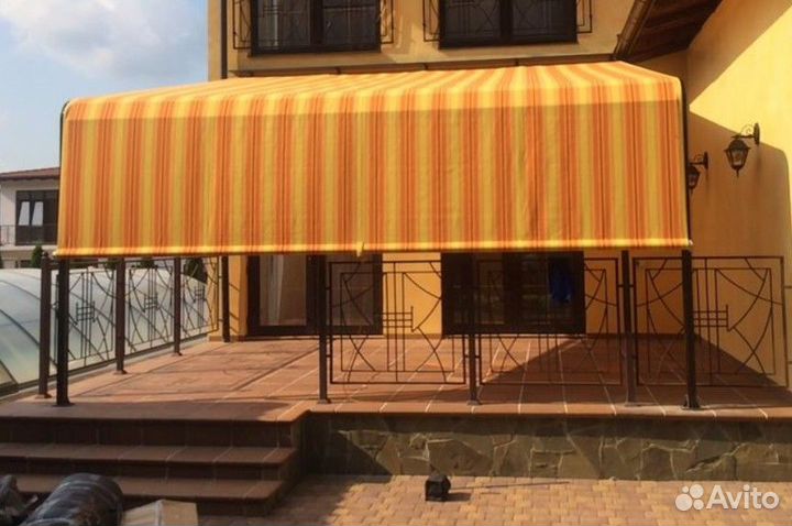 Пергола Малага на ручном управлении