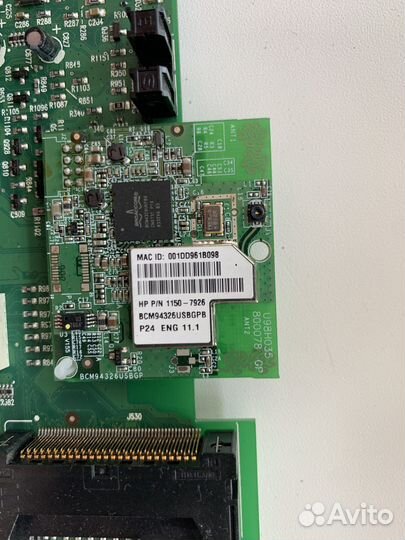 HP Photosmart C7283 материнская плата