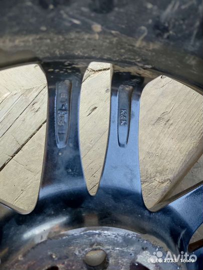 Диски r16 4x108 + резина 205*55