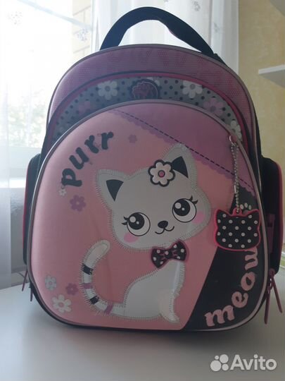 Рюкзак школьный для девочки бу