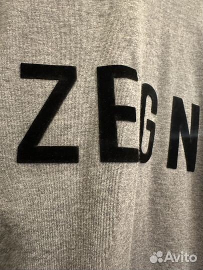 Футболка zegna x fear of god