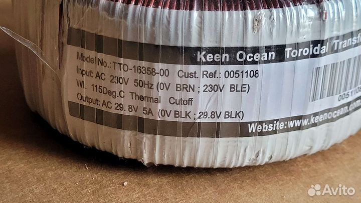Тороидальные трансформаторы 220 на 29v