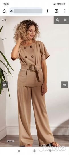 Жакет льняной Nova Line 46