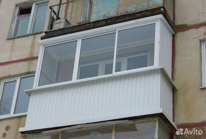 Остекление балконов. Рассрочка