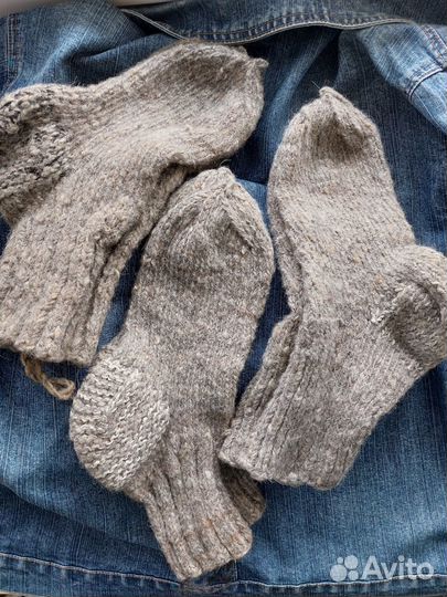 Шерстяные носки как у бабушки