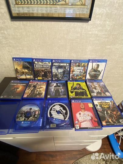 Игровые диски Sony PS4