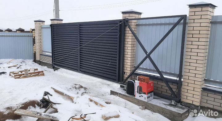 Ворота под ключ