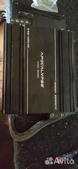 Автомобильный усилитель atom