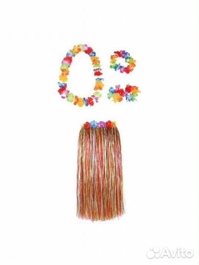 Гавайский карнавальный костюм