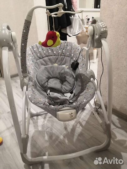 Детские электронные качели