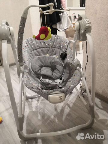 Детские электронные качели