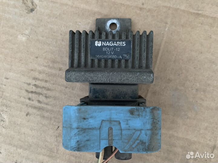 Реле свечей накала grand scenic