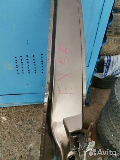 Стойка кузова средняя левая с порогом (порог)