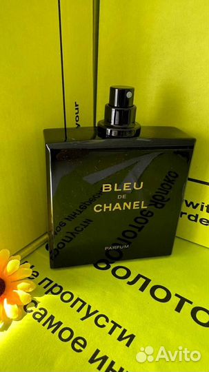 Bleu de chanel parfum 100 ml духи