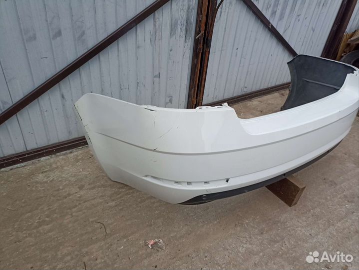 Бампер задний Skoda Octavia A7 рестайлинг