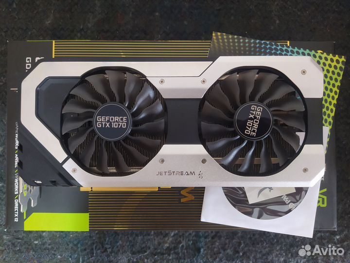 GTX 1070 Ti 8gb Palit Jetstream