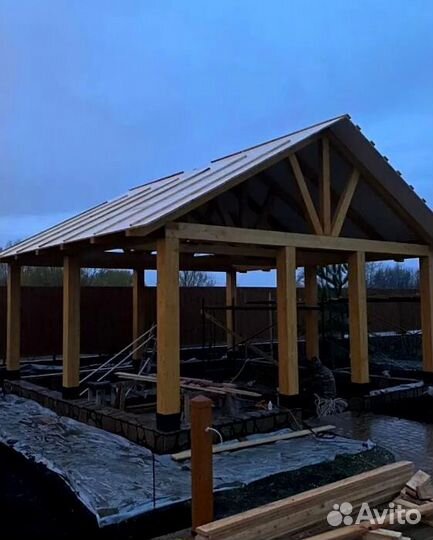Беседка из дерева
