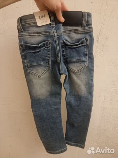 Джинсы для мальчика 104
