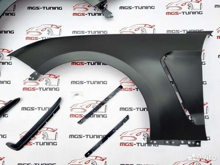 Крылья стиль GT350 Ford Mustang 2017+